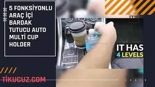 5 Fonksiyonlu Araç İçi Bardak Tutucu Auto Multi Cup Holder