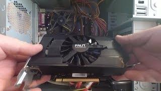 Замена термопасты на видео карте PALIT NVIDIA GeForce GTX 650 Ti BOOST