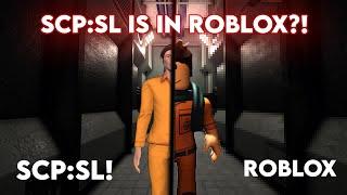 Roblox added Scp:SL?!