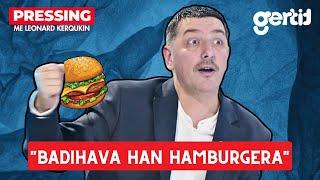 Badihava han hamburgera - Valon Syla komenton arrestimin e aktivistit në veri | Pressing