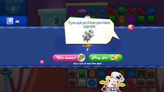 Candy Crush Game Over: Super Hard Level (landscape)