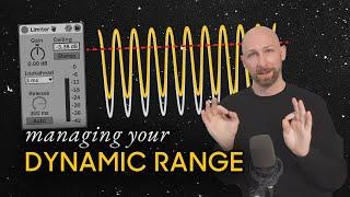 Mixing loud: Managing your dynamic range using limiters