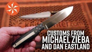 Custom Knives from Michael Zieba and Dogwood Custom Knives Just In at Nick's Desk