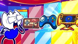 Playstation Evolution: Max's Struggle to Buy the Best | Funny Cartoon Compilation@MAXANDPUPPY