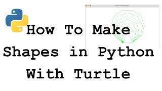 How to Draw Shapes in Python with Turtle!