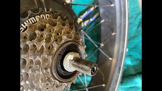 Installing an 11-28 Freewheel on the Himiway Zebra E-bike (Replacing the stock Freewheel)