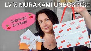 LOUIS VUITTON X MURAKAMI CHERRIES UNBOXING!! | BUT ARE WE OVER THE HYPE NOW??