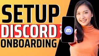 How to setup discord onboarding - Full Guide 2023