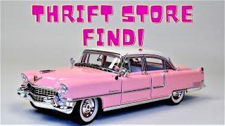 ELVIS PRESLEY'S 1955 PINK CADILLAC, THRIFT STORE FIND UNBOXING