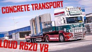 Concrete Transport In Style: Scania R620 V8 (Zsolzsol)