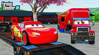 BUILDING $2,999,999 LIGHTNING MCQUEEN MANSION! (KACHOW) | FS22