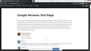 WordPress Widget for Google Reviews 2.0