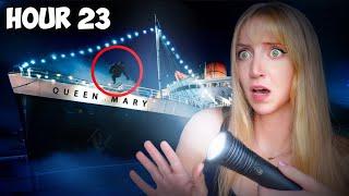 24 HOURS ON THE WORLDS MOST HAUNTED SHIP (The Queen Mary)