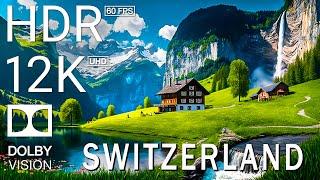 8K UHD 60FPS DOLBY VISION - SWITZERLAND THE HEART OF EUROPE - TRUE CINEMATIC