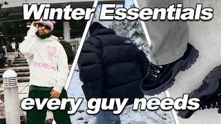 10 Winter Essentials Every Guy Needs! | Winter Fashion Trends 2023