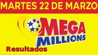 Resultado del sorteo de Megamillones del Martes 22 de Marzo de del 2022.