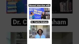 Dr. Carrie Graham, learning is different for everyone! #youtubeshorts #shorts #learning