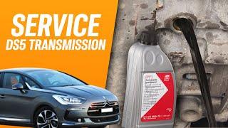 How To Change Transmission Oil Aisin Tf-80 / AM6 Citroen DS5 (DS3, DS4, C4, Peugeot 3008, 5008, etc)