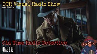 OTR Visual Radio Show Detective Grab Bag Sam, Barrie, Johnny, And More