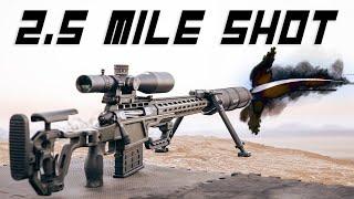 Extreme Long Range Shooting At 4 Kilometers With A 375 Cheytac!