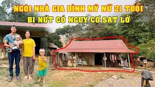 TIN MỚI - CƠN BÃO YAGI ĐÃ LÀM NGÔI NHÀ GIA ĐÌNH MỸ NỮ 21 TUỔI BỊ NỨT VÀ CÓ NGUY CƠ SẠT LỞ RẤT CAO