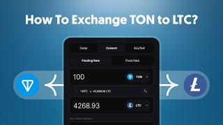 How To Convert TON to LTC Easily?