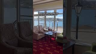 Booked the room for the weekend. Staying for the view. Muthu Alexandra Hotel, Oban