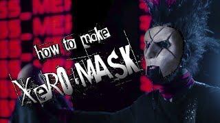 Как сделать маску Xer0 из бумаги\папье маше | How to make Xer0 mask (Static-X)