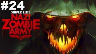 ▶Sniper Elite: Nazi Zombie Army. Глава 5: Метро в ад(Финал). #24