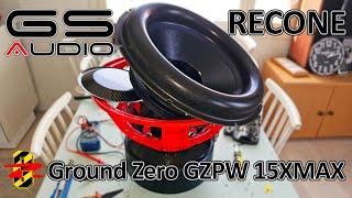 GS Audio Recone Assembly | Ground Zero GZPW 15Xmax Subwoofer