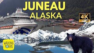 Juneau Alaska Cruise Port | 4K Ultra HD Walking Tour