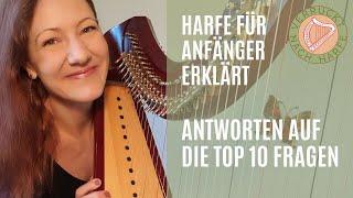 Du willst Harfe lernen? Tutorial mit Antworten auf die 10 wichtigsten Fragen rund ums Harfespielen