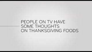 Last Week Tonight - And Now This: People on TV Have Some Thoughts on Thanksgiving Foods