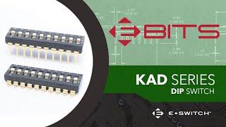 E-Switch E-Bits: KAD Series DIP Switch