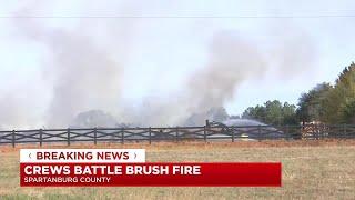 Helene storm damage determined cause of Spartanburg Co. brush fire