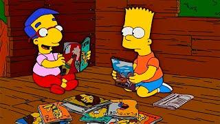 Bart y Milhause ven rebistas de adulto Los simpsons capitulos completos en español latino