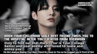 when your male bestfriend took you to the hospital because you faint, not knowing that the doctor is