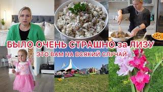 VLOG: БЫЛО ОЧЕНЬ СТРАШНО ЗА НЕЁЭТО ВАМ НА ЗАМЕТКУ! Цветы с поля лисички на обед ‍🟫