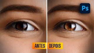 How to ENHANCE EYES in PHOTOSHOP! Easy and professional!