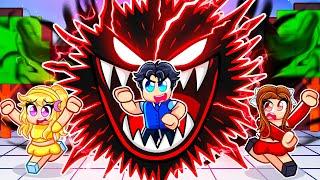 Using The NEW MONSTER FORM MOVESET In Strongest Battlegrounds Update! (Roblox)