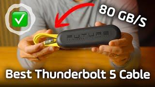 BEST Thunderbolt 5 Cable  for MacBook Pro Mac Mini M4  AOHI Adonis USB-C + 140-watt YOUTH charger