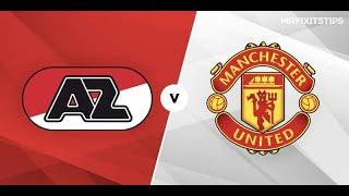 AZ Alkmaar U19 vs Manchester United U19 |Live Match Today