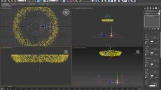 tornado in 3ds max with pflow and fume fx part 1