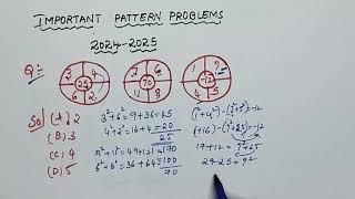 IMPORTANT PATTERN PROBLEMS |LEARN EASILY|DIVYAS MATHS TUTORIAL