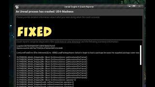 Outrider: An Unreal Process has crashed: UE4-Madness Fixed 2021