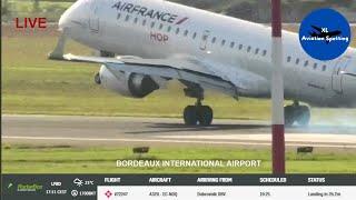 LIVE BORDEAUX AIRPORT ACTION PLANESPOTTING 12.10.2024