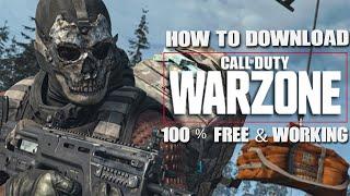 How to Download Call of Duty Warzone on PC | 100% Free & Working | 2020