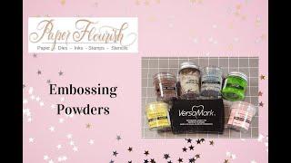 Embossing Powders