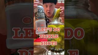 Pickle shots! #crazyrussiandad #shots #pickle #pickles #vodka #russian #russia #russianstandard