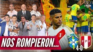 NOS ROMPIERON... | Brasil 4-0 Perú